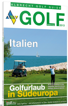 Golfguide 2013 Albrecht Verlag Italien